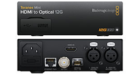 Blackmagic Teranex HDMI to Optical 12G