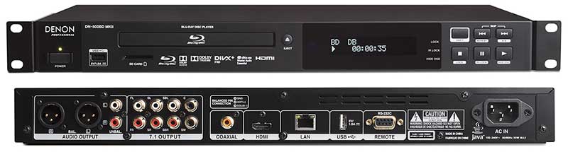 Denon DN-500BD MKII Blu-Ray, DVD, CD/SD/USB Player