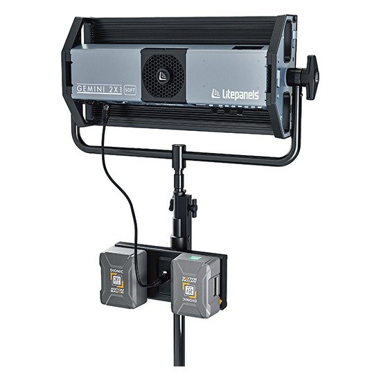 Anton Bauer 26V Gold Mount Plus Dual Mounting Plate for LED Panels - view 4
