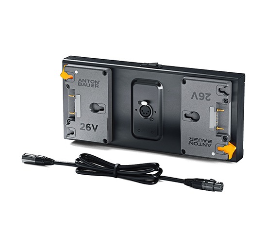 Anton Bauer 26V Gold Mount Plus Dual Mounting Plate for LED Panels
