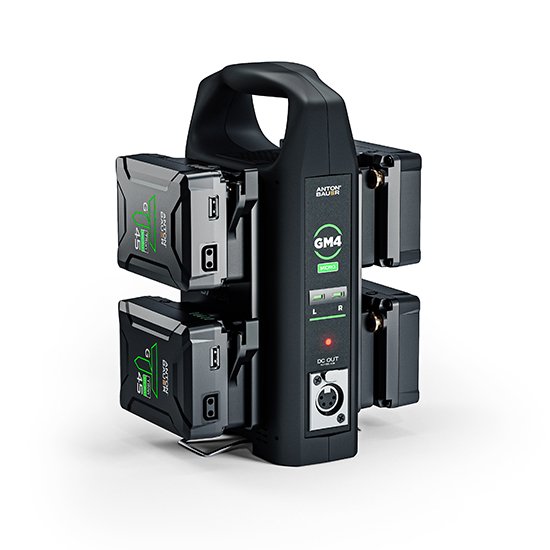Anton Bauer GM4 and VM4 Four-Position Micro Battery Charger - view 5