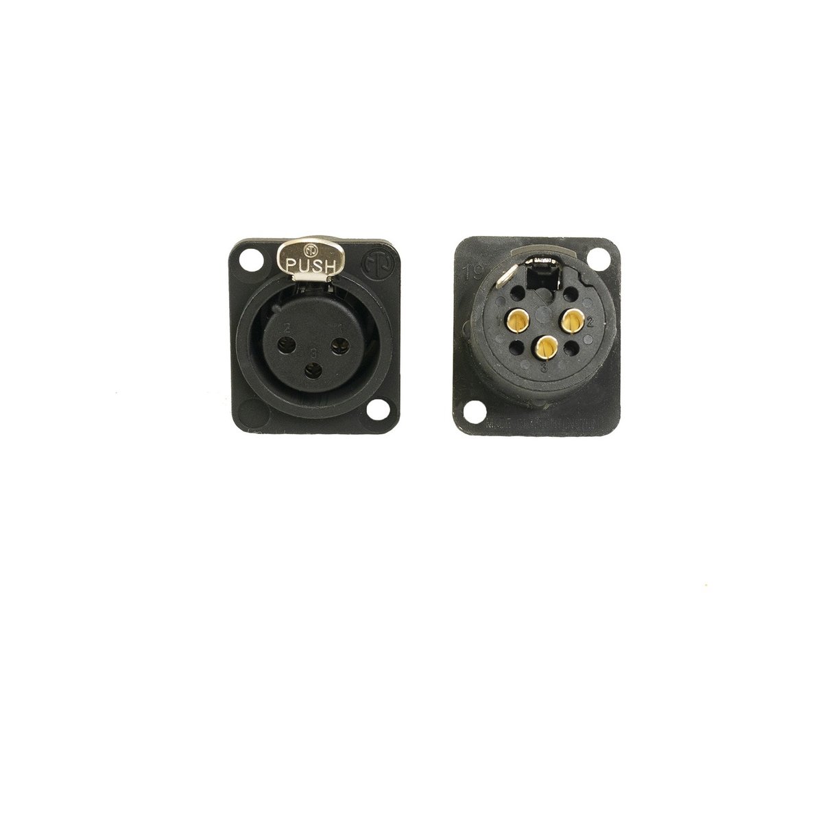 AceBackstage C-15102 Female XLR 3-Pole Metal Solder Termination
