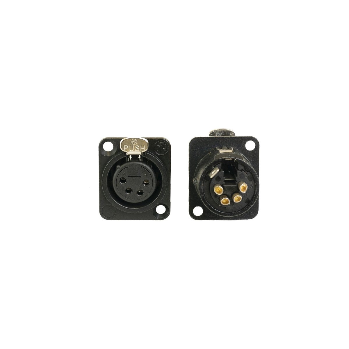 AceBackstage C-15105 Female XLR 4-Pole, Solder Termination