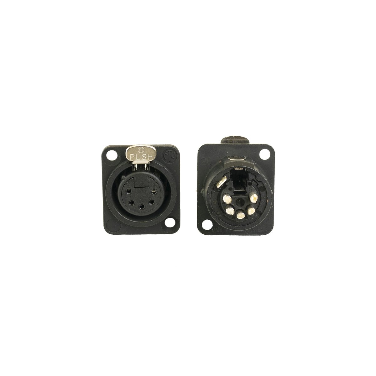 AceBackstage C-15106 Female XLR 5-Pole Solder Termination