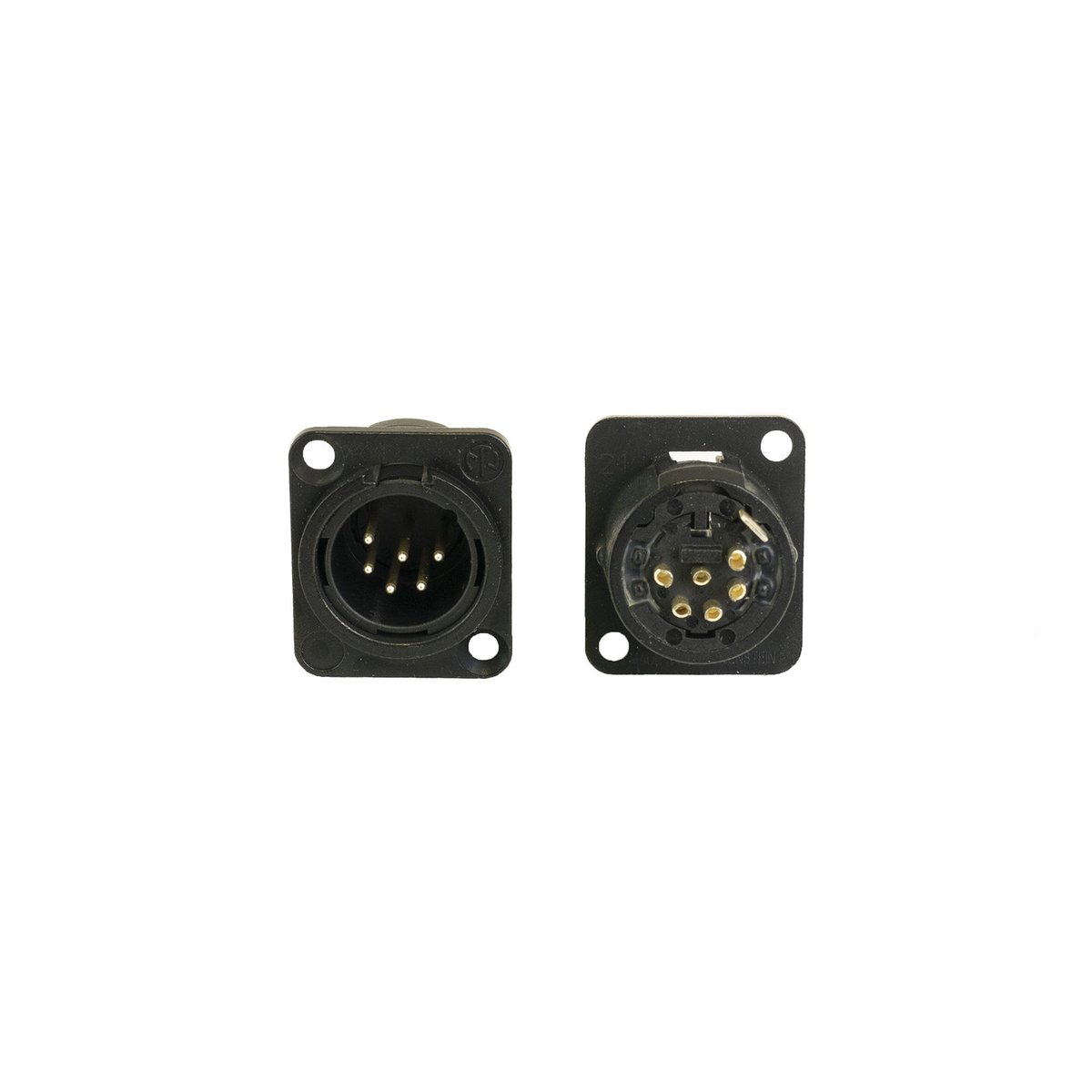 AceBackstage C-15121 Male XLR 6-Pole Solder Termination
