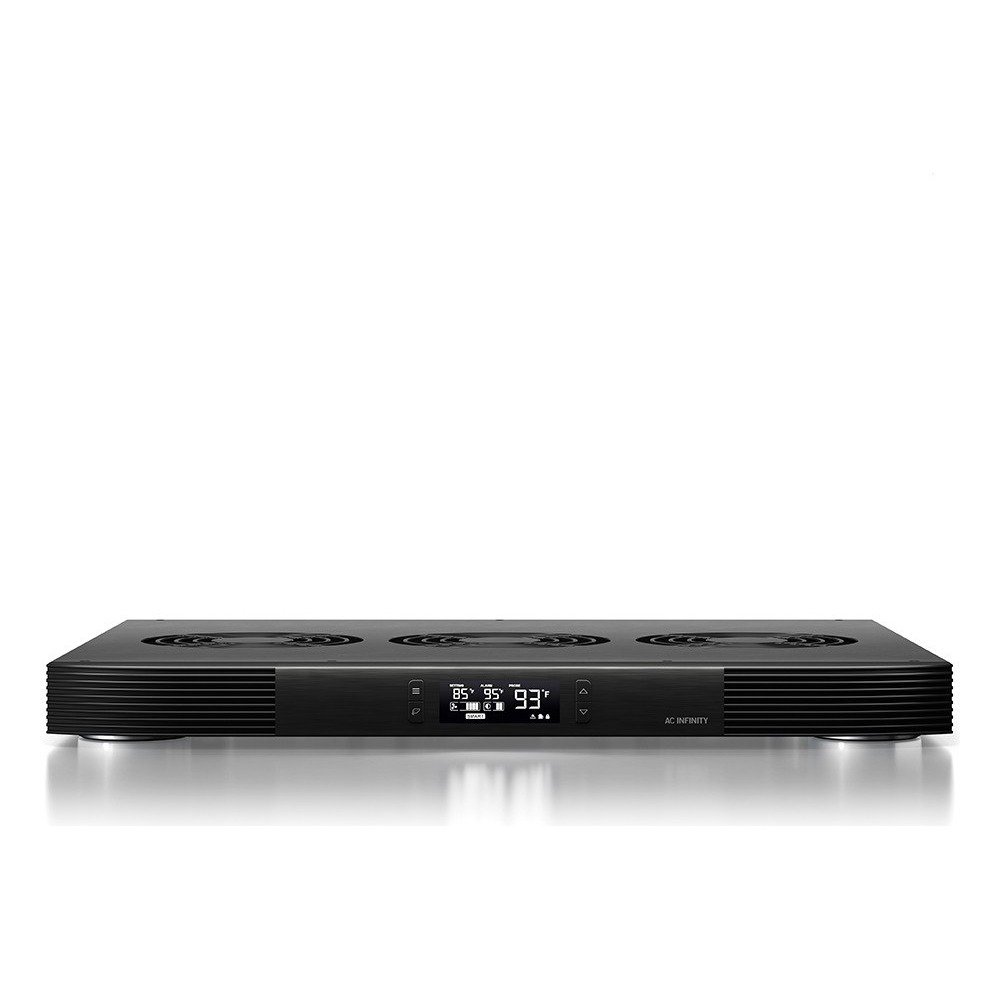 AC Infinity AIRCOM 17-Inch Top-Exhaust AV Receiver Fan - view 2