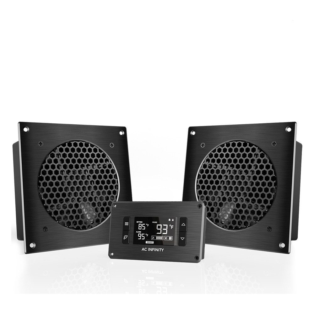 AC Infinity AIRPLATE T8 Dual Cabinet Cooling Fan