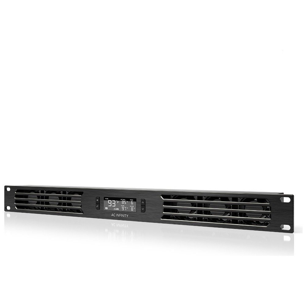 AC Infinity CLOUDPLATE T1 1U Rack Cooling Fan System - view 2