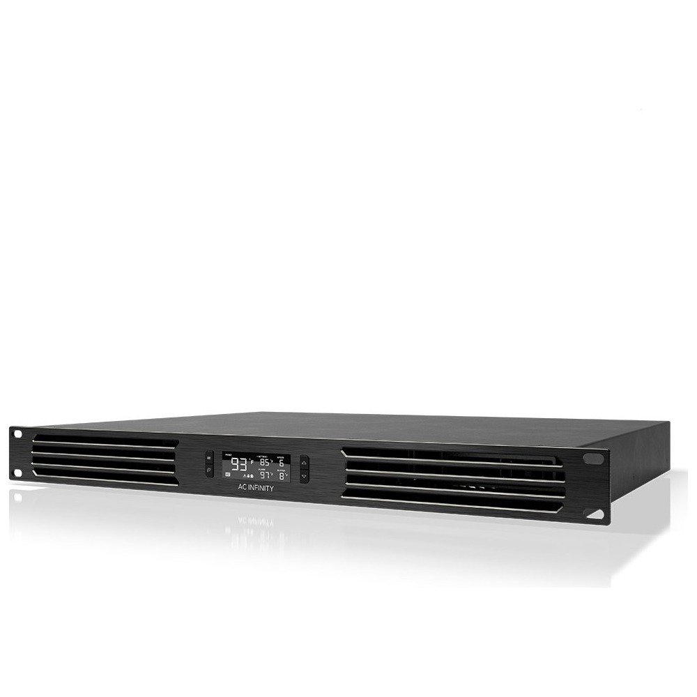 AC Infinity CLOUDPLATE T6 1U Front-Exhaust Rack Fan System