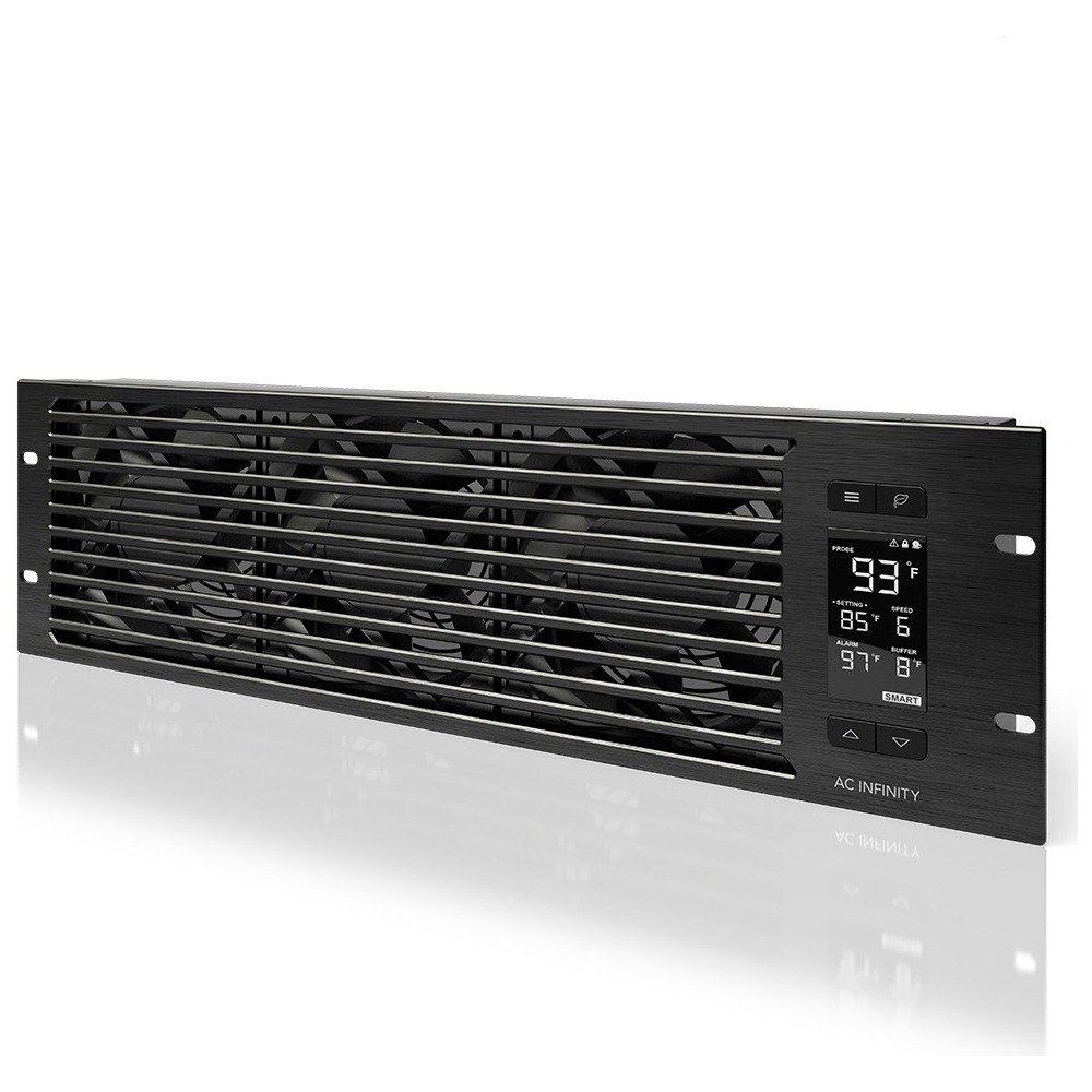 AC Infinity CLOUDPLATE T9 3U Rack Cooling Fan System