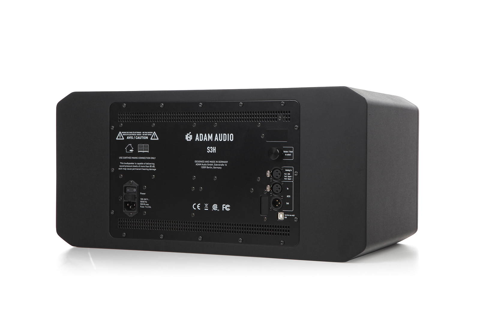 ADAM Audio S3H Horizontal Three-Way Active Midfield Monitor - view 6