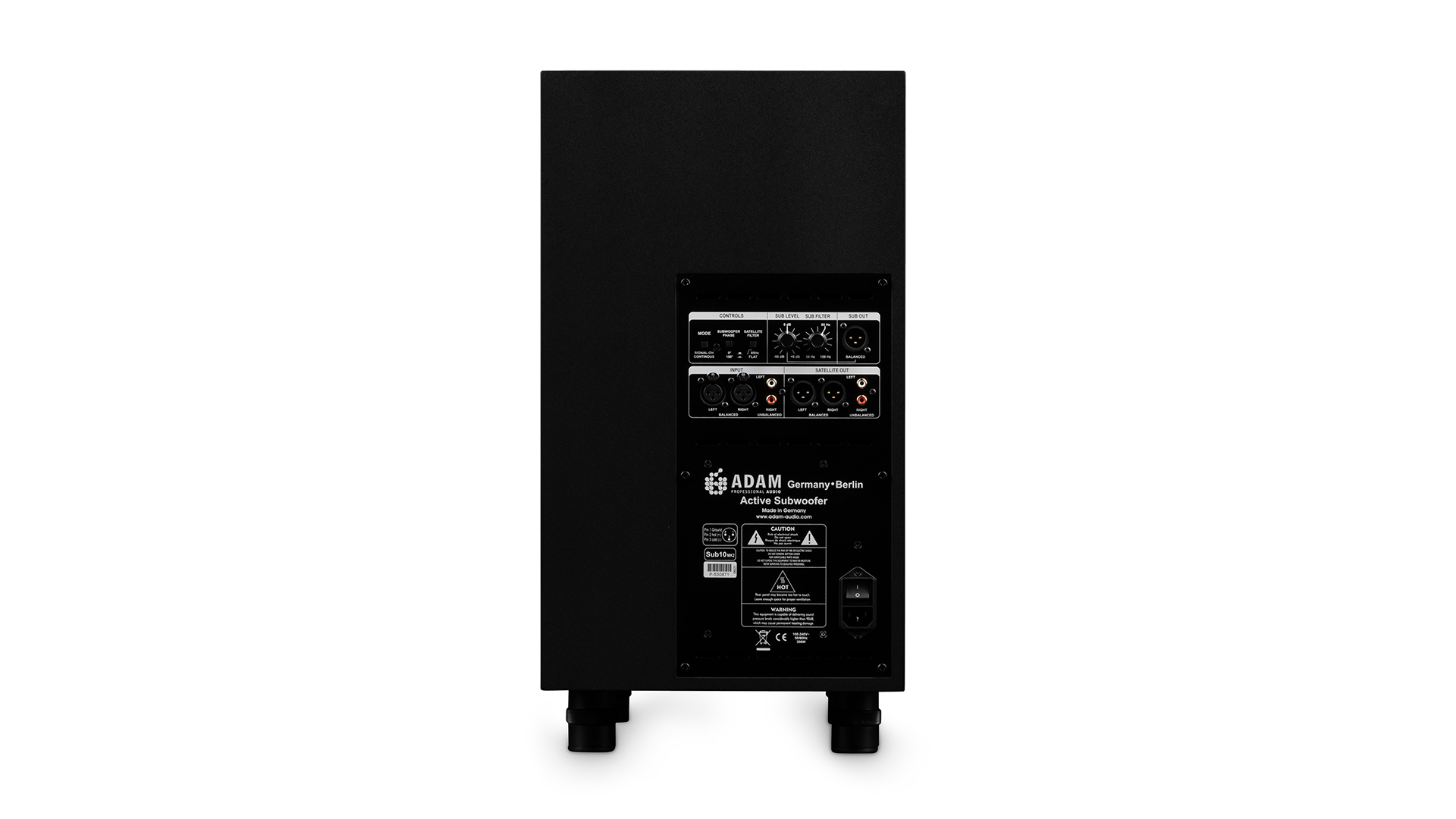 ADAM Audio Sub10 MK2 10-inch Active Studio Subwoofer - view 5