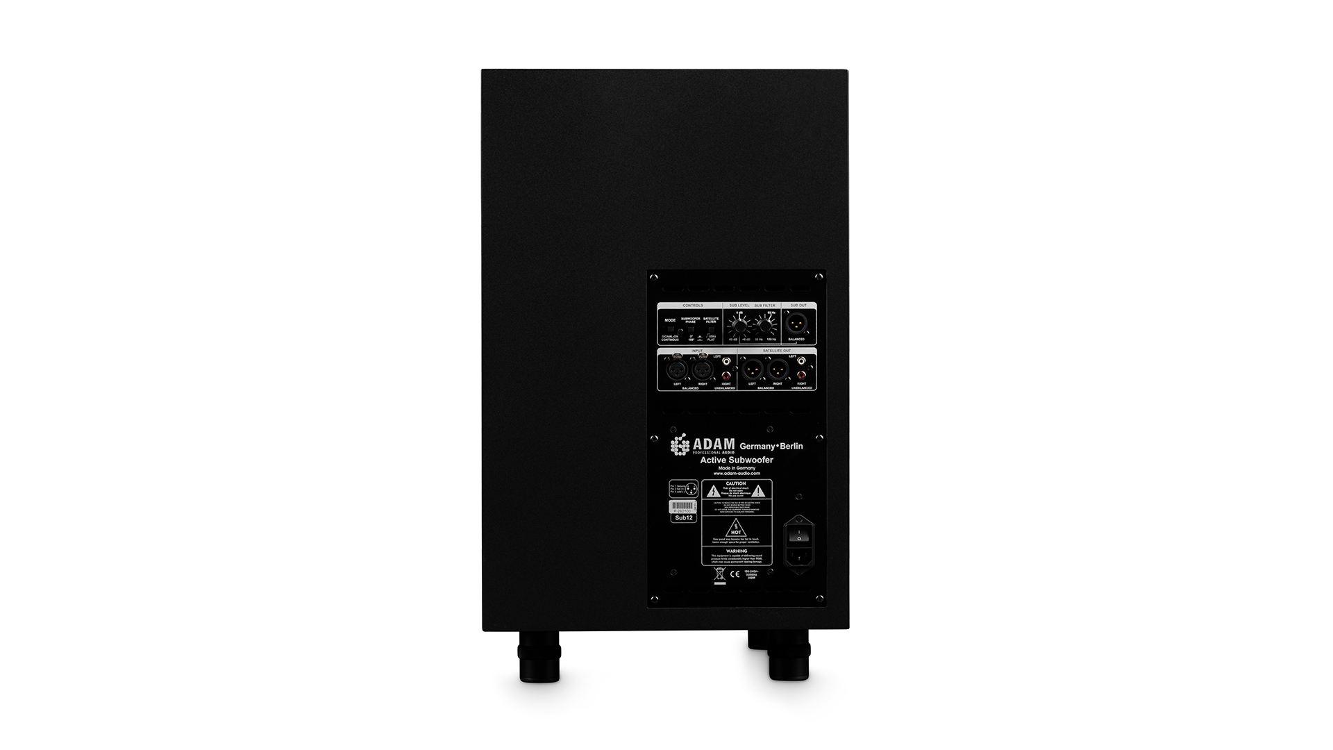 ADAM Audio Sub12 12-inch Active Studio Subwoofer - view 3