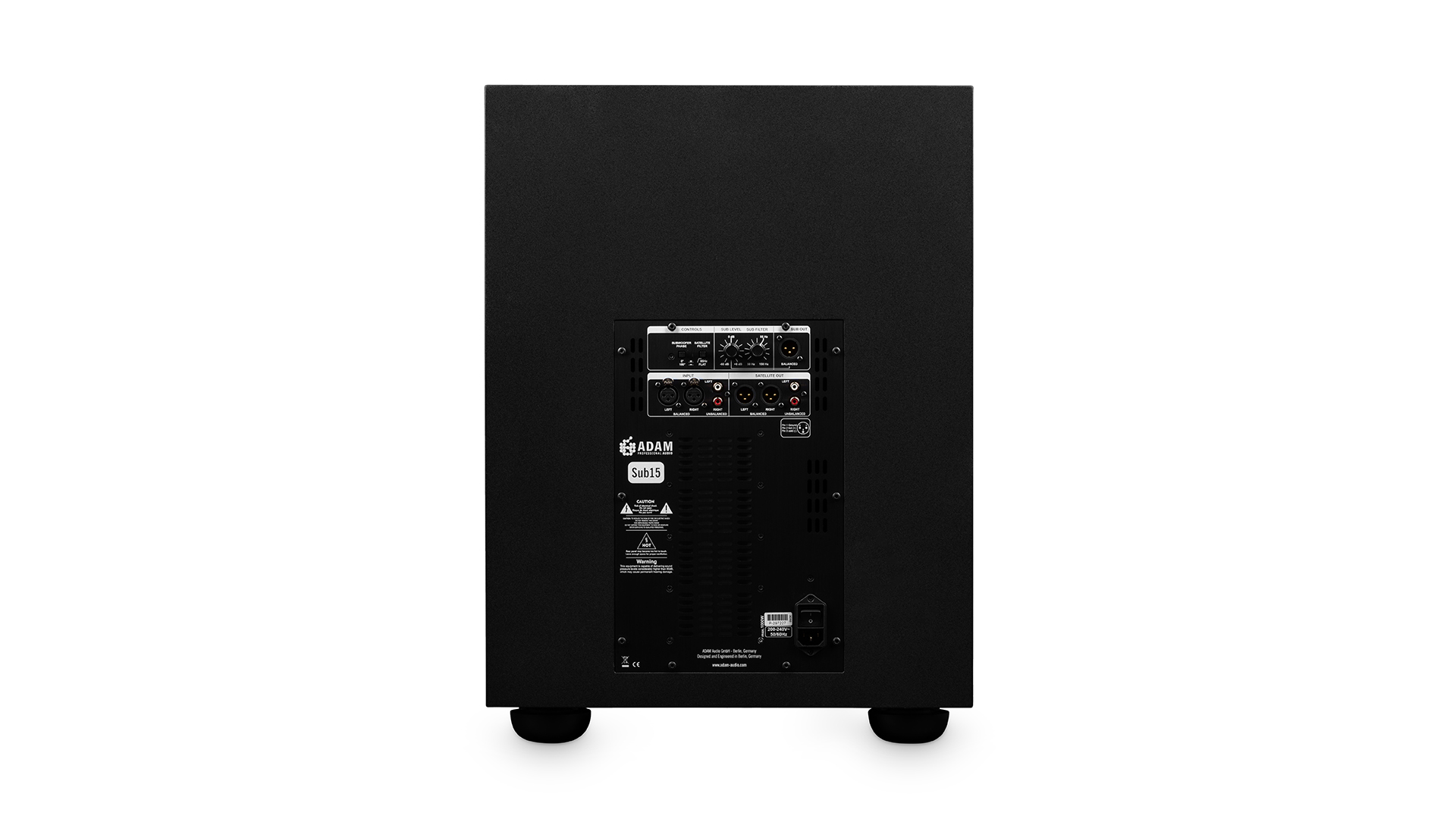 ADAM Audio Sub15 15.5-inch Active Studio Subwoofer - view 3