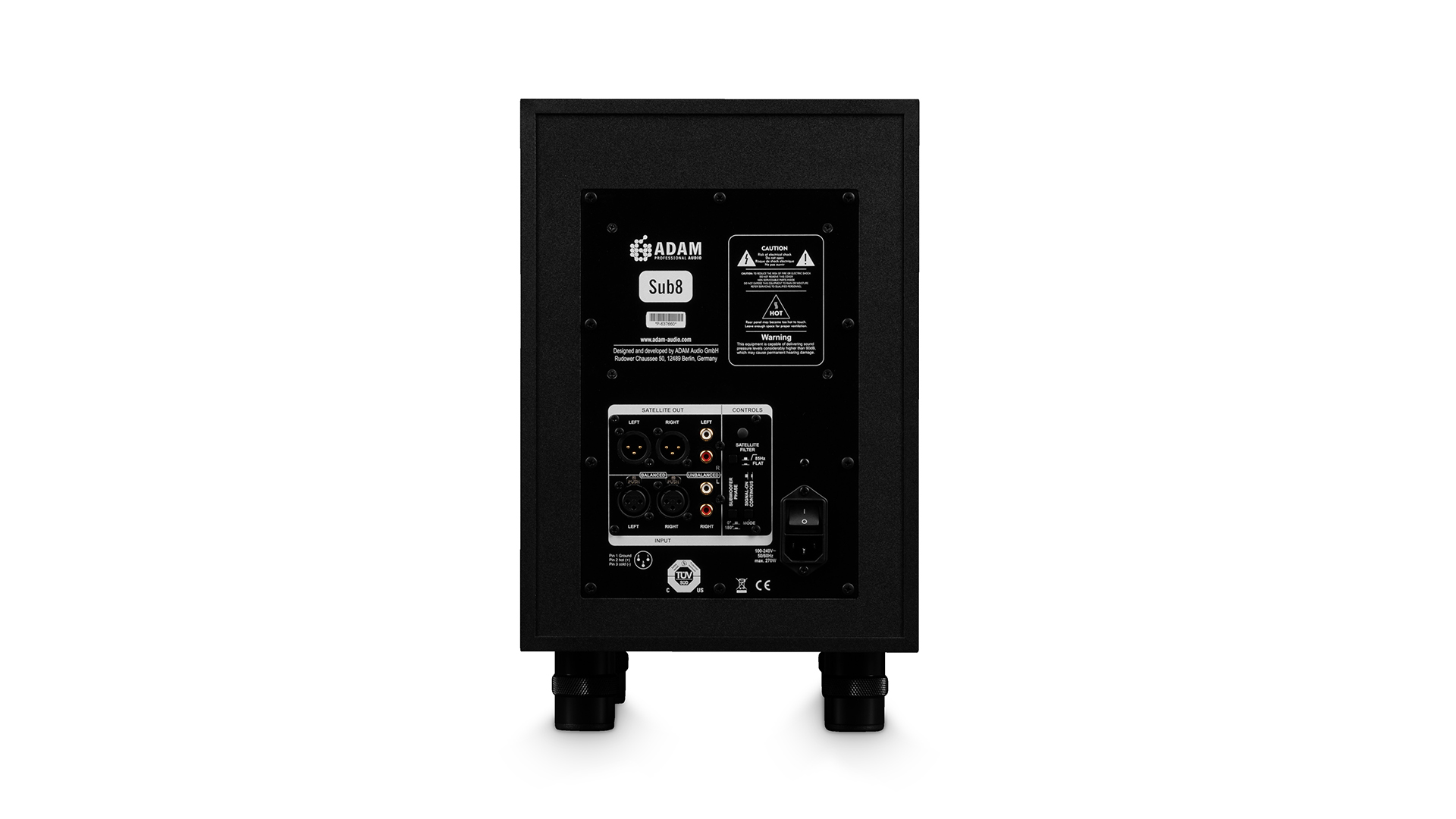 ADAM Audio Sub8 Active Studio Subwoofer - view 5