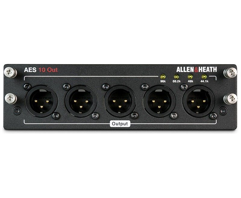 Allen & Heath AES3 I/O Card, 10 Out