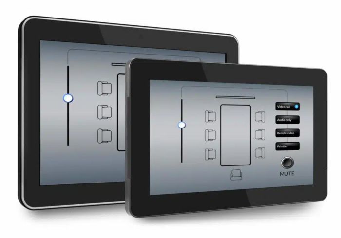 Allen & Heath CC-7 and CC-10 Custom Control Touch Panel product image