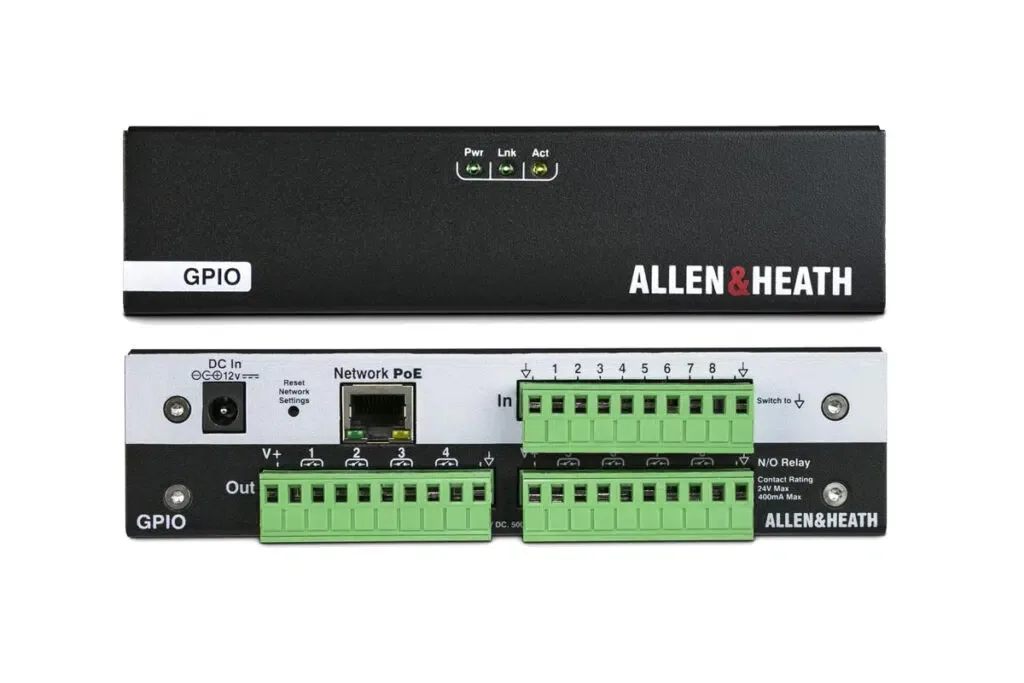 Allen & Heath GPIO Remote Interface