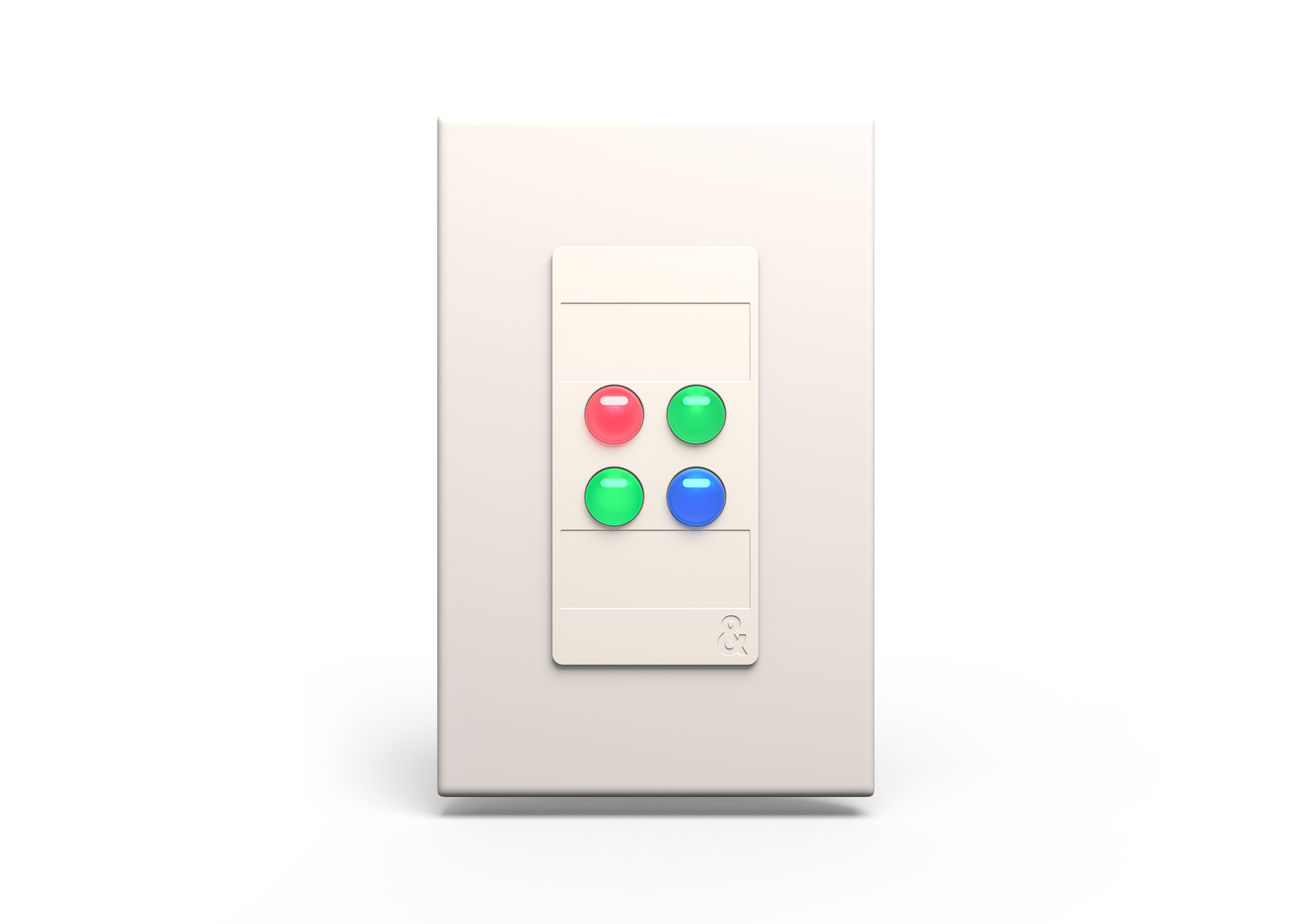 Allen & Heath IP4 Wallplate Controller - view 3