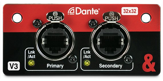 Allen & Heath M-SQ-SDANTE32 Dante Card