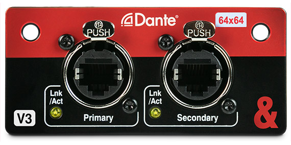 Allen & Heath M-SQ-SDANTE64 Dante Card product image