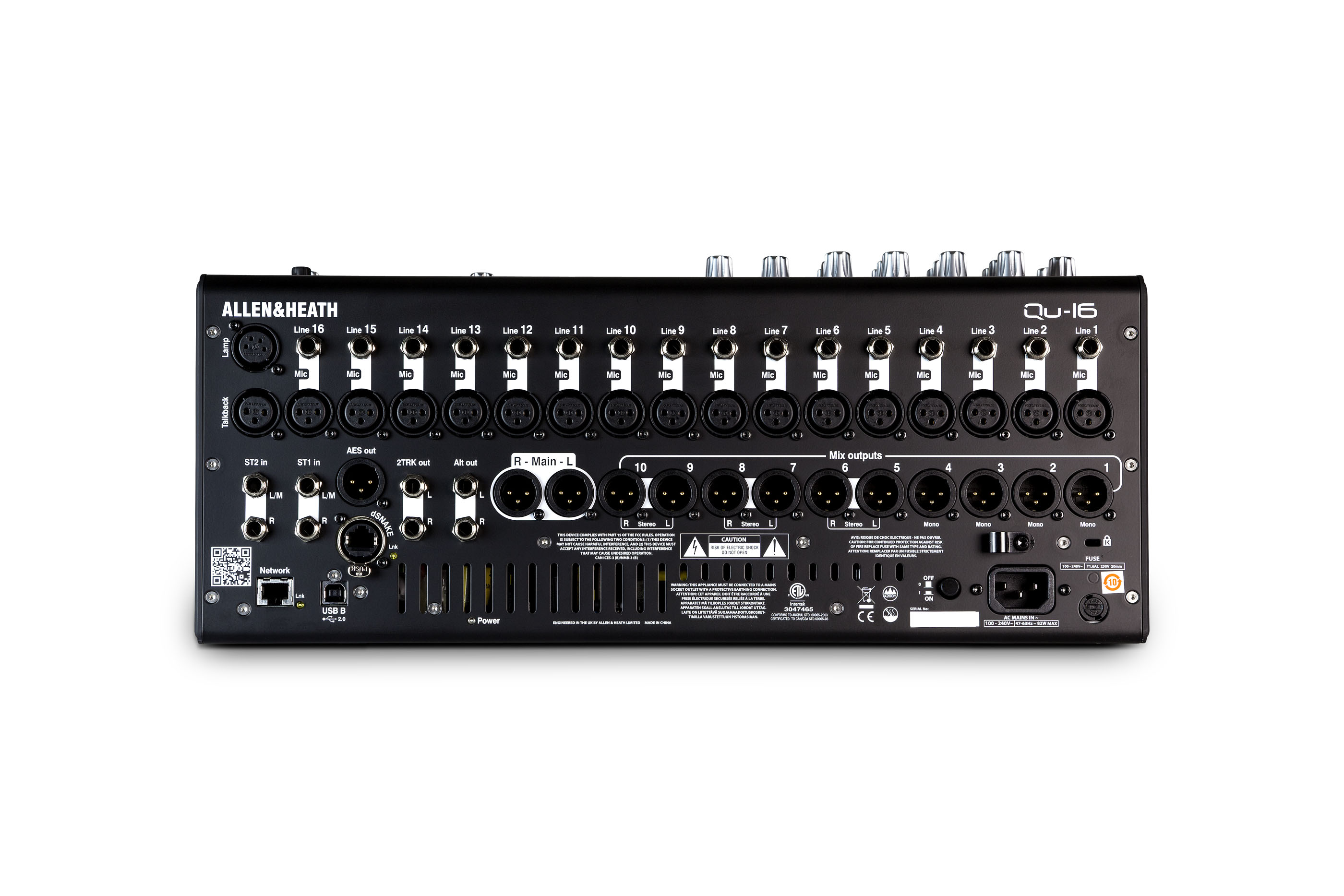 Allen & Heath QU-16C Digital Mixer - view 3