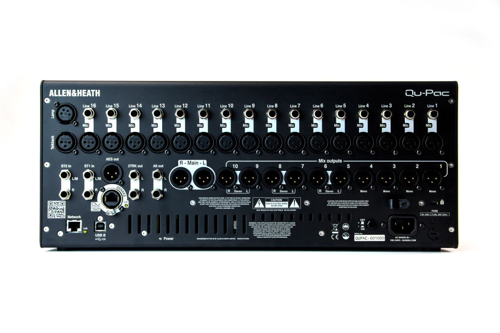 Allen & Heath Qu-Pac Digital Mixer - view 4