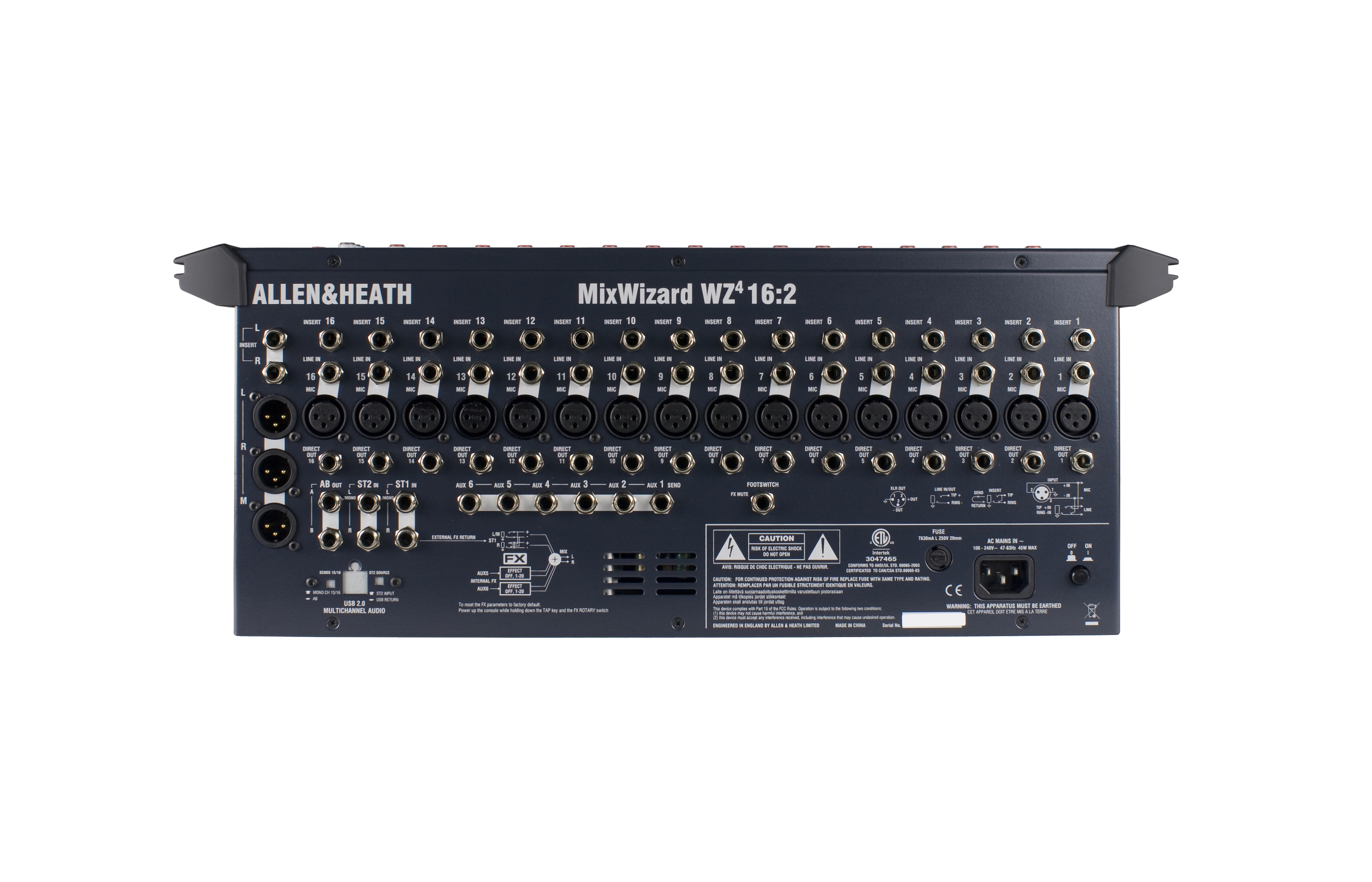 Allen & Heath WZ4 16:2 Analog Mixer - view 4