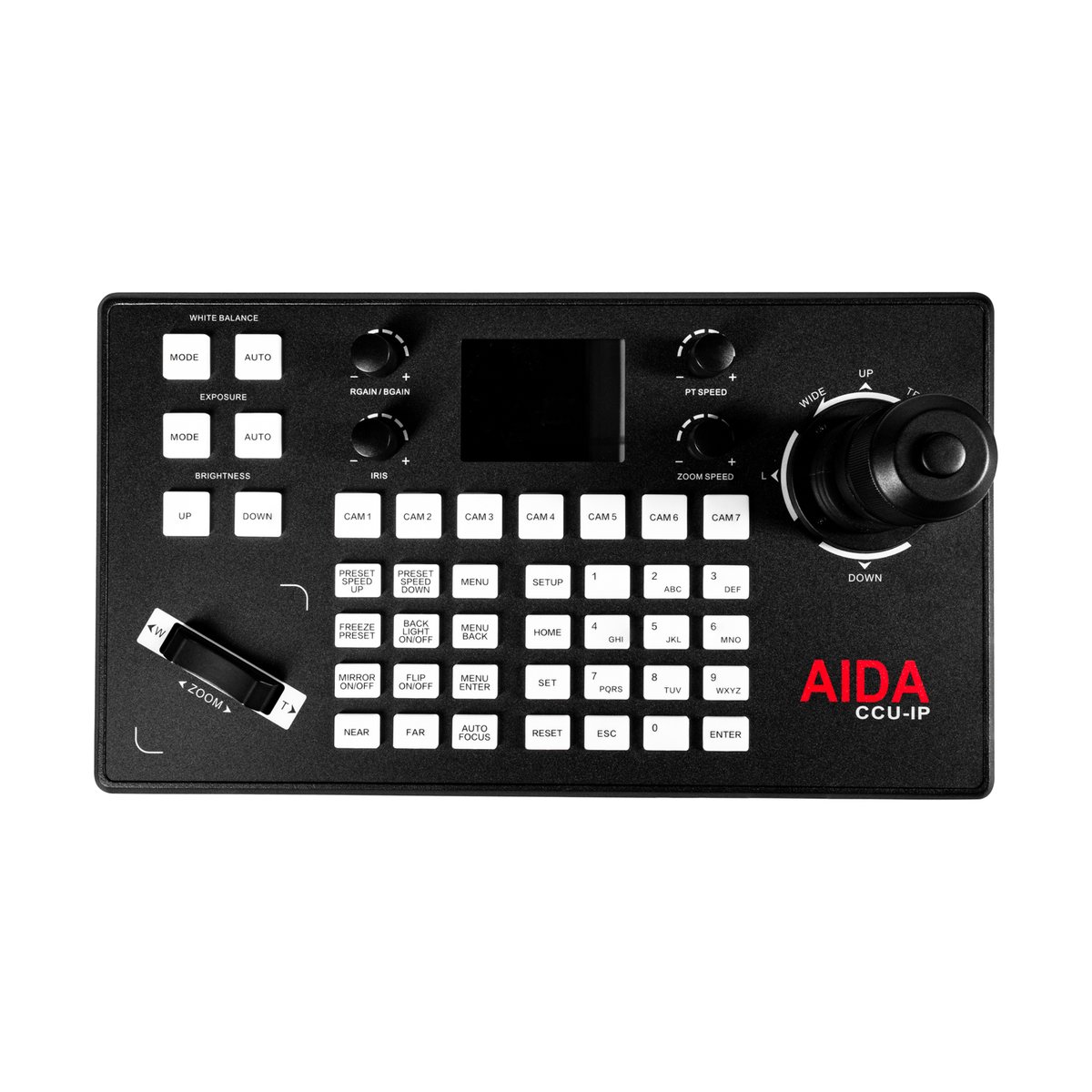 Aida Imaging AIDA CCU-IP VISCA and VISCA over IP PTZ Camera Controller - view 2