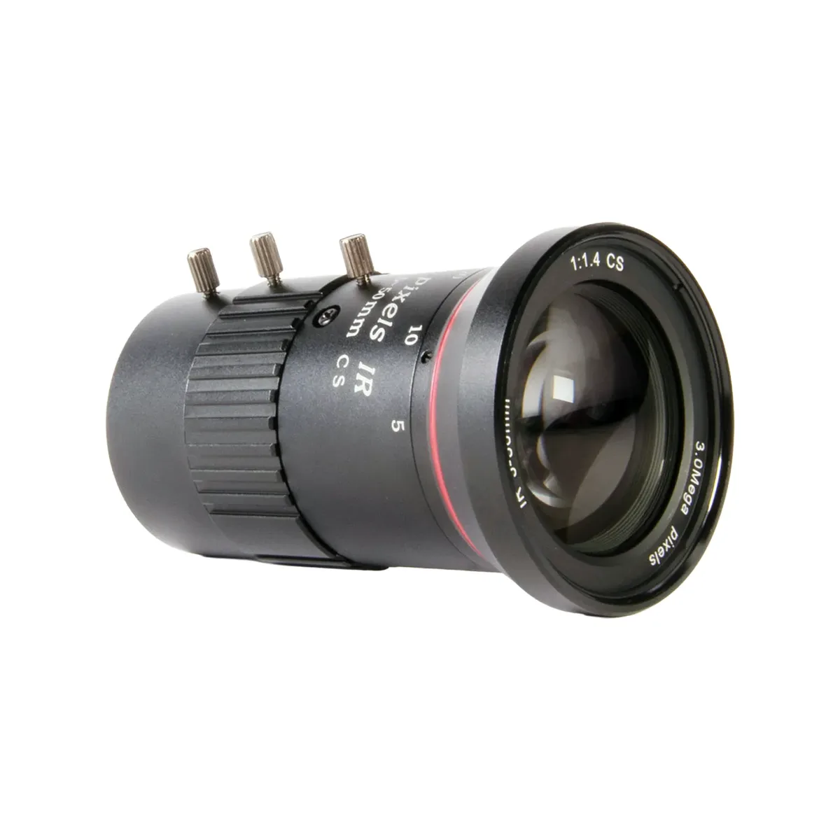 Aida Imaging AIDA CS-0550V HD Varifocal 5.0-50mm Manual Iris CS Mount Lens - view 2
