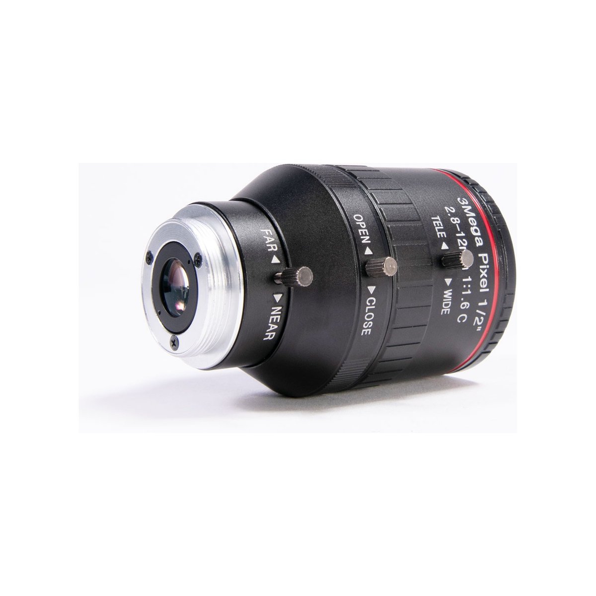 Aida Imaging AIDA CS-2812V HD Varifocal 2.8-12mm Manual Iris CS Mount Lens - view 3