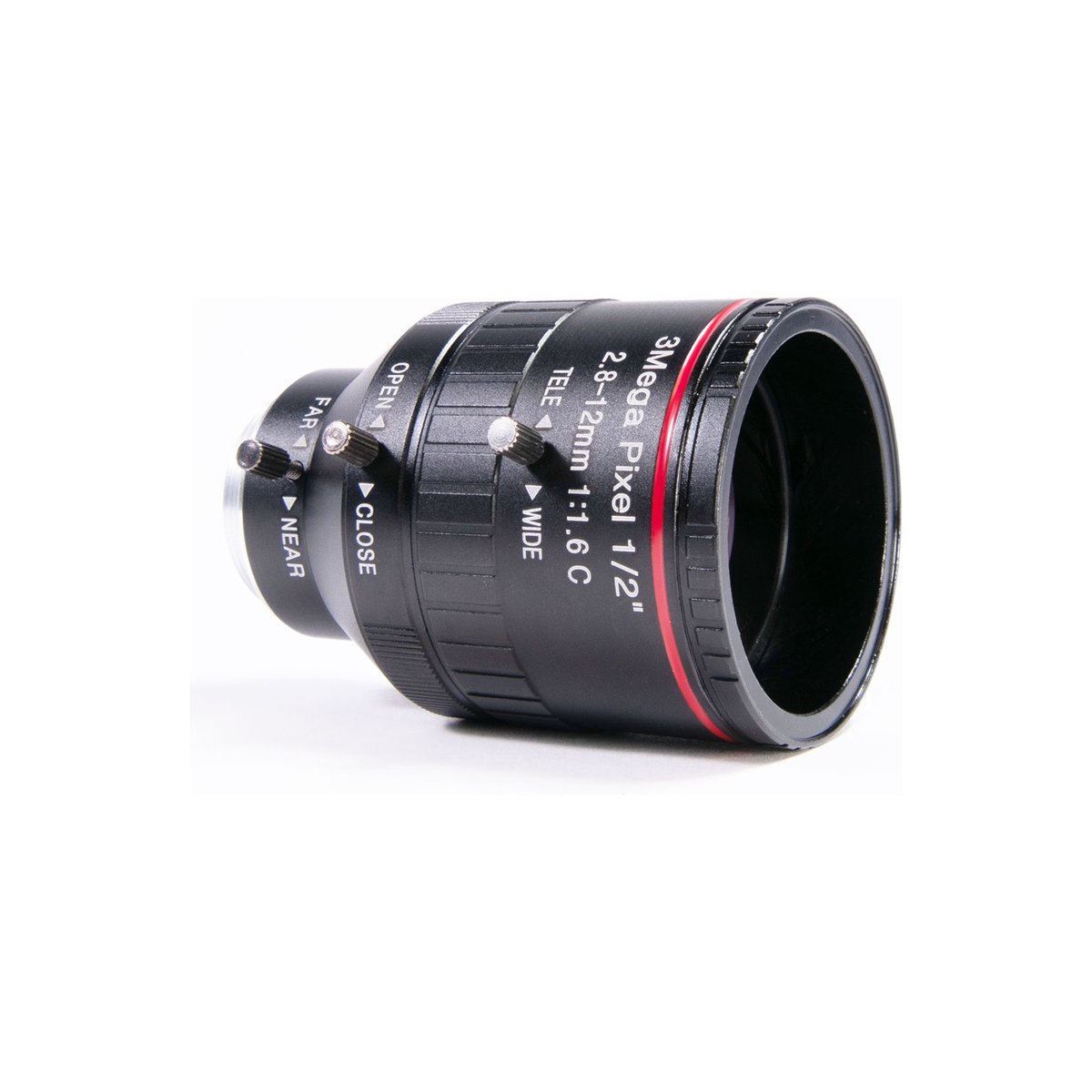 Aida Imaging AIDA CS-2812V HD Varifocal 2.8-12mm Manual Iris CS Mount Lens - view 4