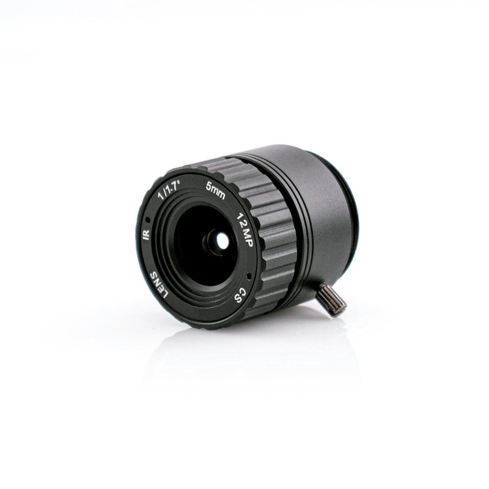 Aida Imaging AIDA CS4K-5.0F 5mm 12 Megapixel CS Mount Lens