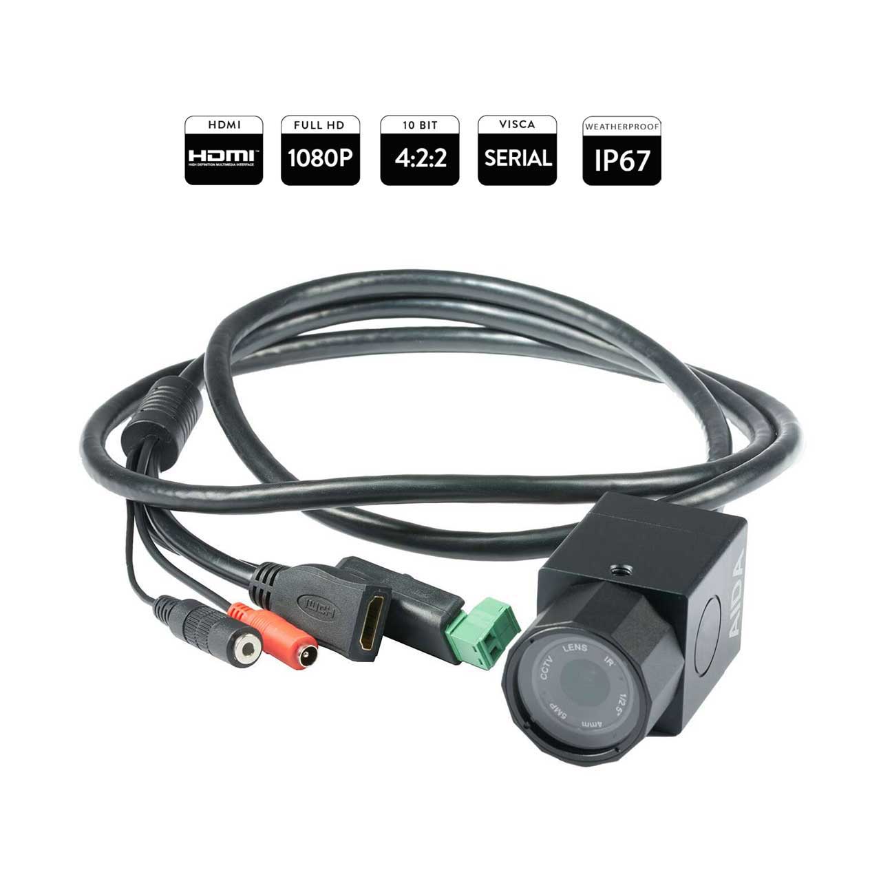 Aida Imaging HD-100A-IP67 Weatherproof Full HD Box Camera