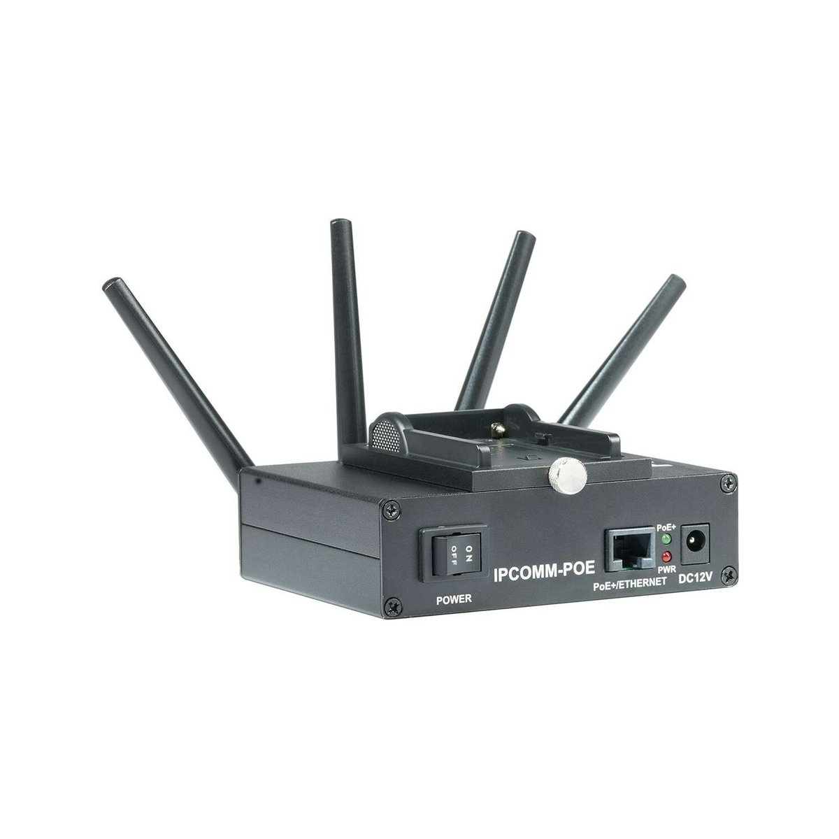 AIDA IPCOMM-POE Portable Wireless Video Transmitter with PoE+ Injection / NPF Battery Support - view 2