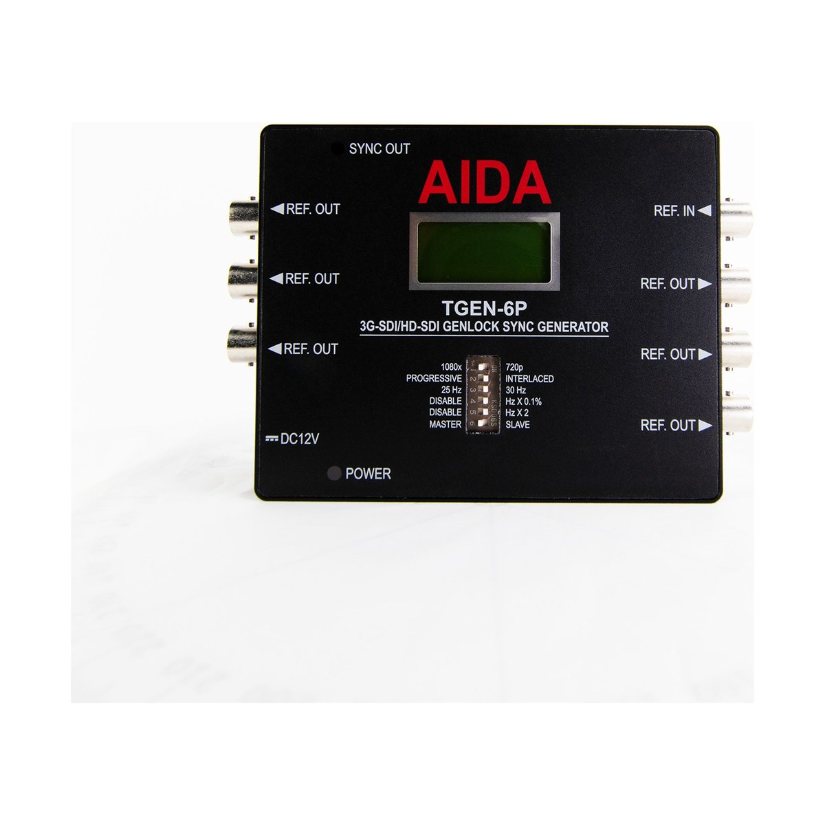 Aida Imaging AIDA TGEN-6P 3G-SDI/HD-SDI Tri-Level Genlock Sync Generator - view 6