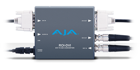 AJA ROI DVI DVI/HDMI To SDI Mini-Converter - view 2