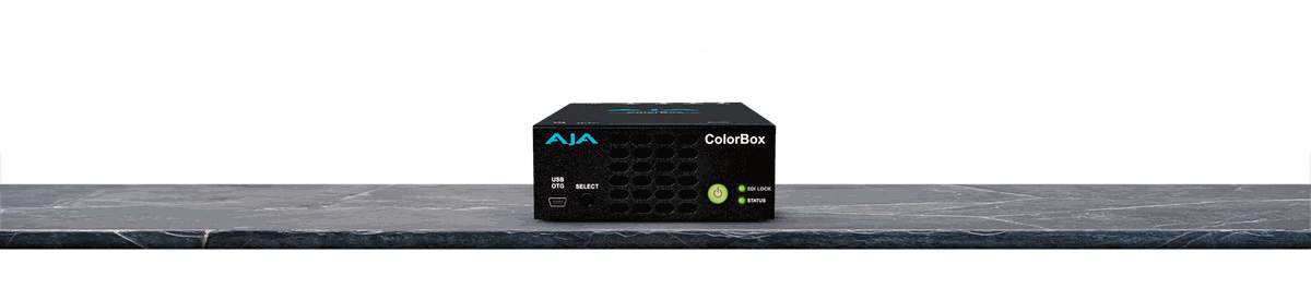 AJA ColorBox In-line 12G-SDI HDR/SDR Color Transform Box