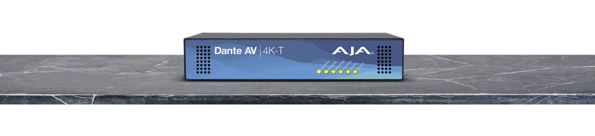 AJA Dante AV 4K Ultra Transmitter/receiver