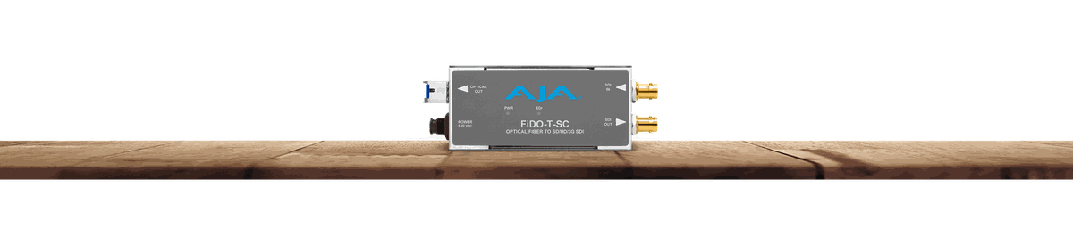 AJA FIDO T SC 3G-SDI To Single-mode SC Fiber Transmitter - view 2