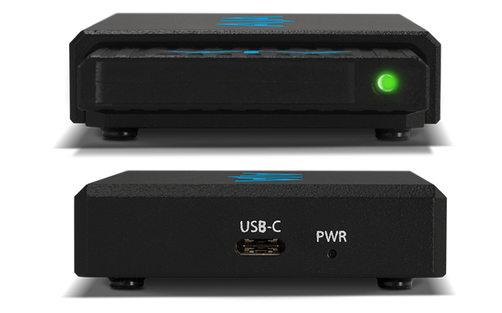 AJA Pak Dock Pro USB 3.2 Pak Media Reader - view 2