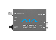 AJA HA5-Fiber HDMI to 3G-SDI Single-Mode ST Fiber Mini-Converter product image
