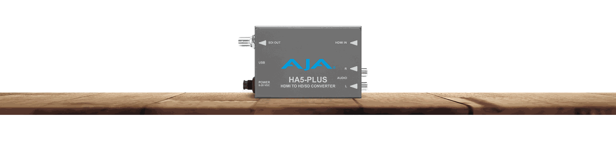 AJA HA5 PLUS HDMI To 3G-SDI Conversion With DSLR Frame-rate - view 2