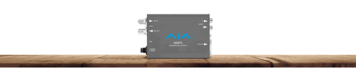 AJA HDP3 3G-SDI To DVI-D Converter - view 2
