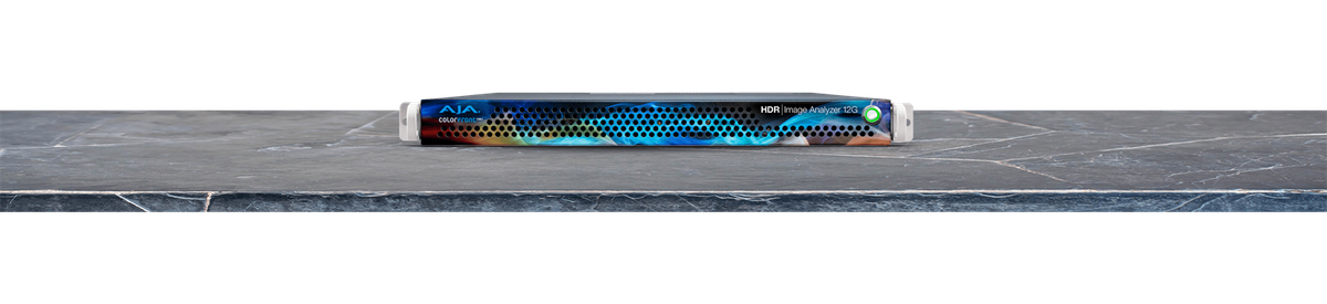 AJA HDR Image Analyzer 12G 1RU Real-time HDR And Waveform Analysis Platform