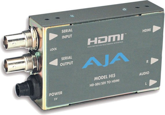 AJA Hi5-12G-TR 12G-SDI to HDMI 2.0 Converter