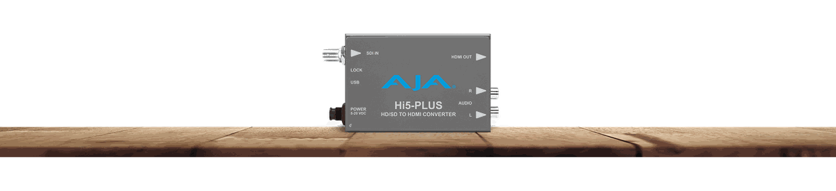AJA HI5 PLUS PsF-to-P Handling And A 1 M HDMI Cable - view 2