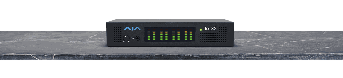 AJA Io X3 Thunderbolt 3 2K/HD/SD I/O Device