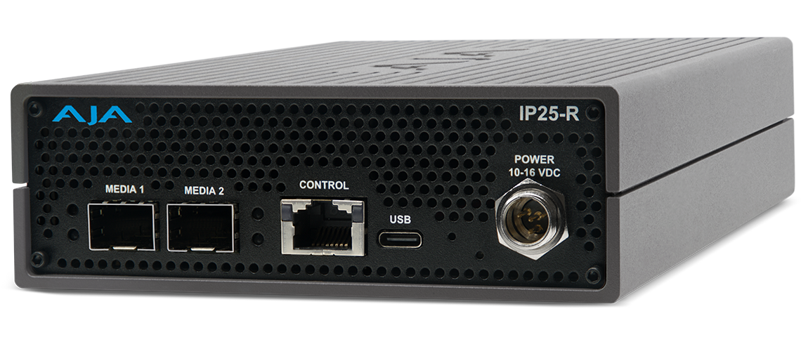 AJA IP25-R SMPTE ST 2110 to 12G-SDI and HDMI Converter - view 2