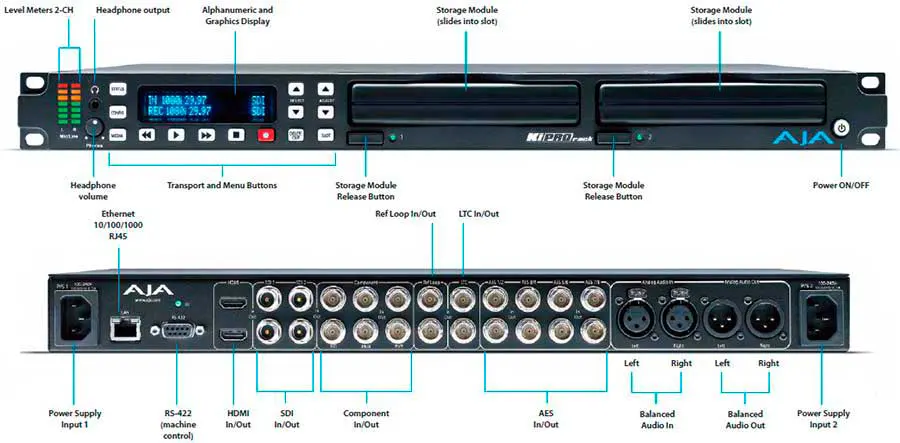 AJA Ki-Pro Rack